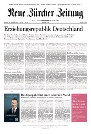 Neue Zürcher Zeitung International