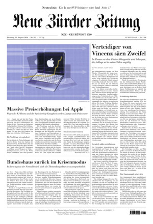 Neue Zürcher Zeitung