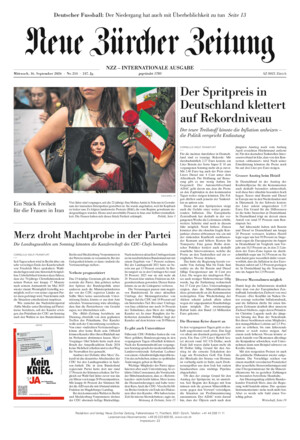 Neue Zürcher Zeitung International