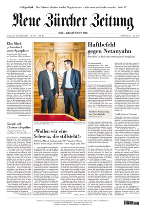 Neue Zürcher Zeitung