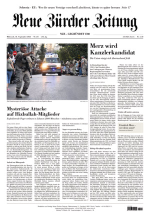 Neue Zürcher Zeitung