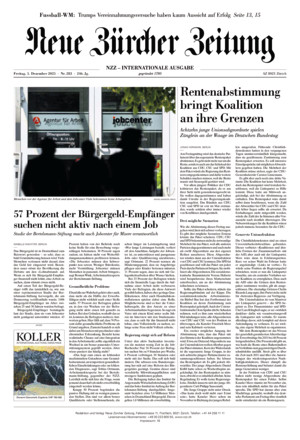 Neue Zürcher Zeitung International