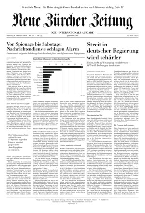 Neue Zürcher Zeitung International
