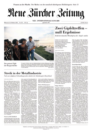 Neue Zürcher Zeitung International