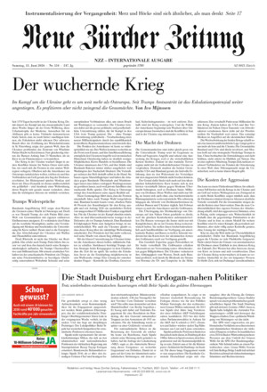 Neue Zürcher Zeitung International