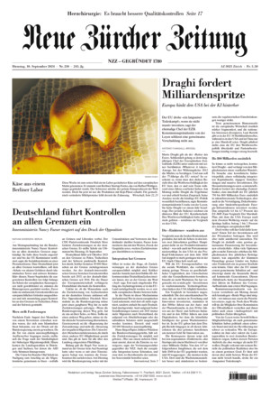 Neue Zürcher Zeitung - ePaper