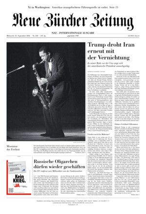 Neue Zürcher Zeitung International