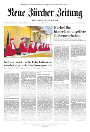 Neue Zürcher Zeitung International