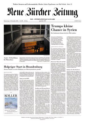 Neue Zürcher Zeitung International