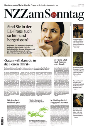 Neue Zürcher Zeitung am Sonntag