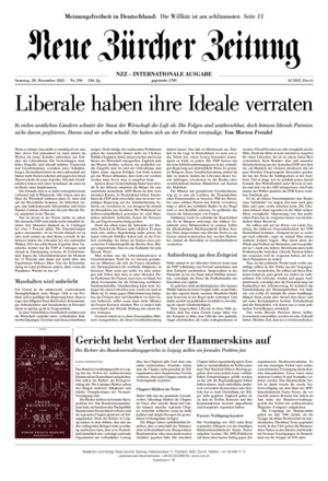 Neue Zürcher Zeitung International