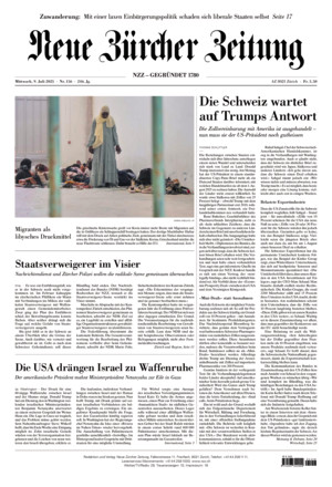 Neue Zürcher Zeitung