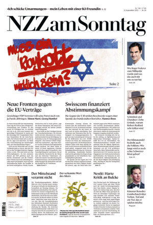 Neue Zürcher Zeitung am Sonntag