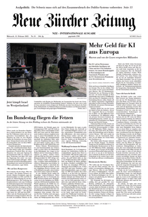 Neue Zürcher Zeitung International