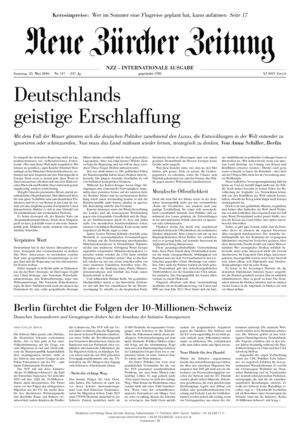 Neue Zürcher Zeitung International