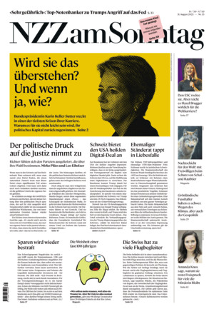Neue Zürcher Zeitung am Sonntag