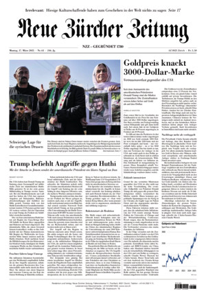 Neue Zürcher Zeitung