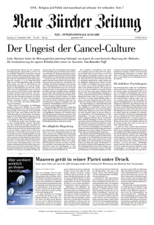 Neue Zürcher Zeitung International