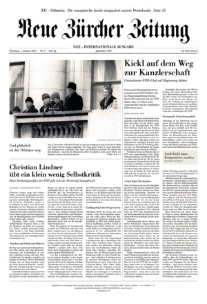 Neue Zürcher Zeitung International