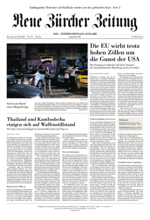 Neue Zürcher Zeitung International