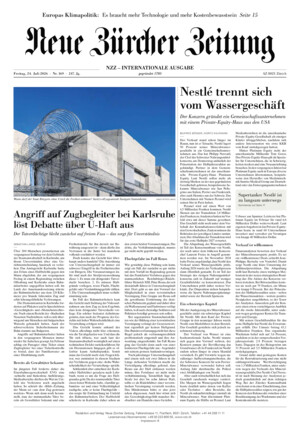 Neue Zürcher Zeitung International