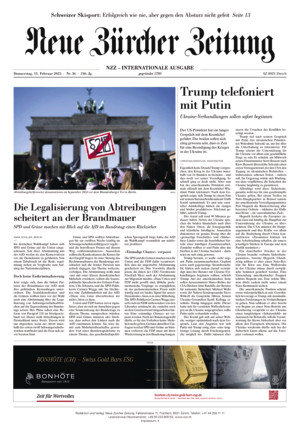 Neue Zürcher Zeitung International