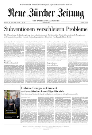 Neue Zürcher Zeitung International
