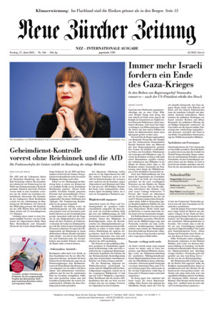 Neue Zürcher Zeitung International