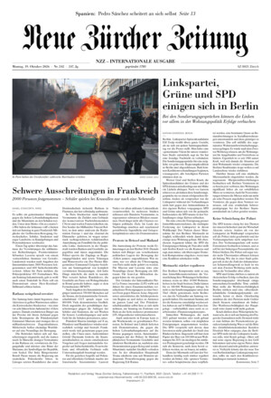 Neue Zürcher Zeitung International