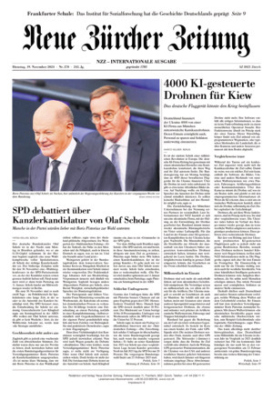 Neue Zürcher Zeitung International