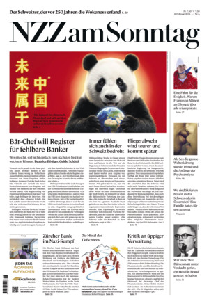 Neue Zürcher Zeitung am Sonntag