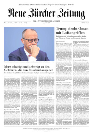 Neue Zürcher Zeitung International