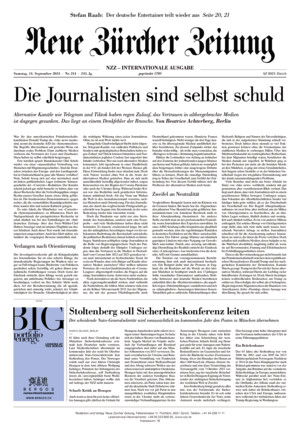 Neue Zürcher Zeitung International