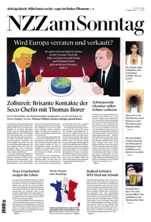 Neue Zürcher Zeitung am Sonntag