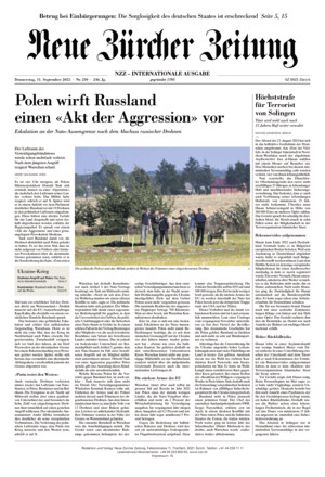 Neue Zürcher Zeitung International