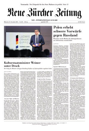 Neue Zürcher Zeitung International
