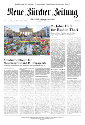 Neue Zürcher Zeitung International