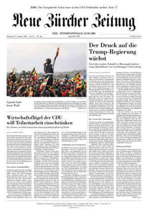 Neue Zürcher Zeitung International