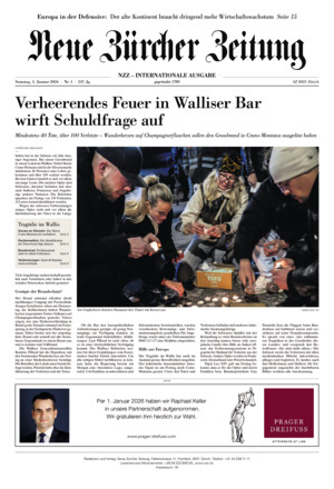 Neue Zürcher Zeitung International - ePaper
