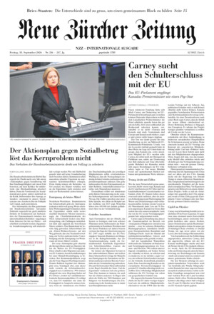 Neue Zürcher Zeitung International