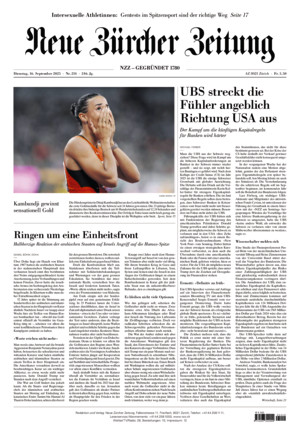 Neue Zürcher Zeitung