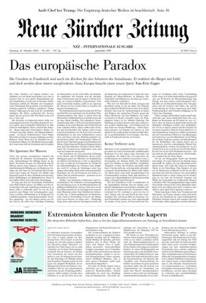 Neue Zürcher Zeitung International