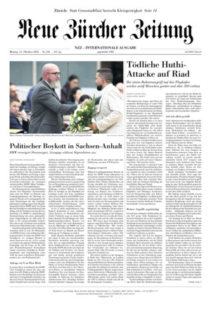 Neue Zürcher Zeitung International - ePaper