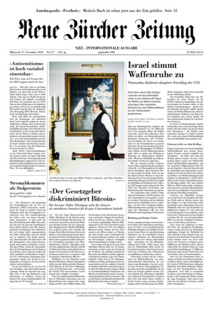 Neue Zürcher Zeitung International