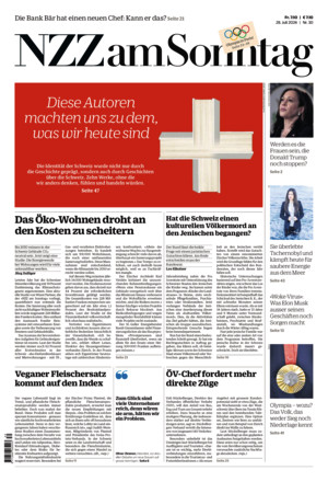 Neue Zürcher Zeitung am Sonntag