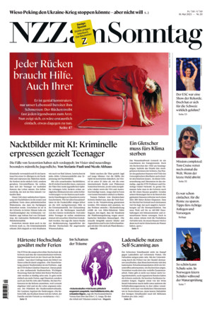 Neue Zürcher Zeitung am Sonntag