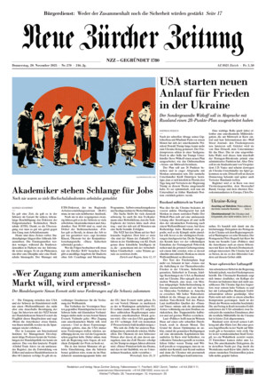 Neue Zürcher Zeitung