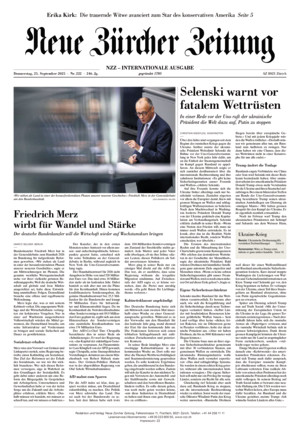 Neue Zürcher Zeitung International