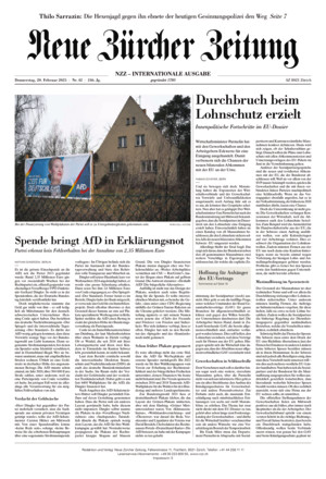 Neue Zürcher Zeitung International