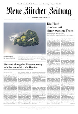 Neue Zürcher Zeitung International